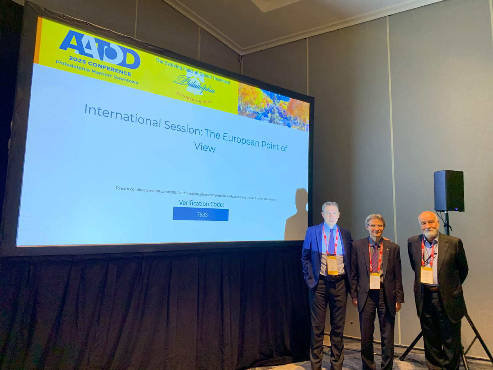 WFTOD/EUROPAD symposium at the AATOD Conference, held in Philadelphia, PA, on October 5th 2025