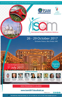 19th Annual ISAM Conference Addiction Medicine New Frontier